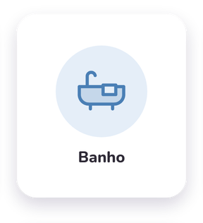 Cartão: banho